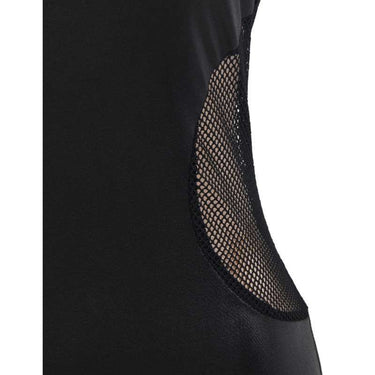 Abito in ecopelle nero seducente ed elegante, design esclusivo Sublime